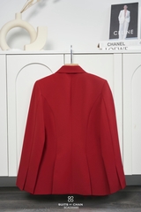 Áo vest Jena phối túi vạt đắp chéo