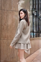 Áo vest Natasha nút chồng đôi vạt chéo