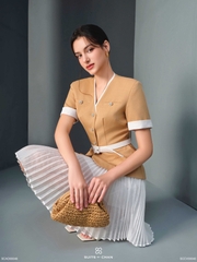 Chân váy Vesta dập ly nhuyễn