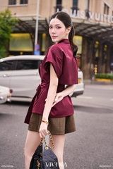 Quần short Levi phối nút kiểu