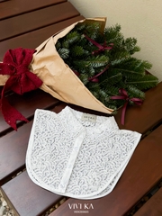 Cổ áo ren rời dáng ngắn baby