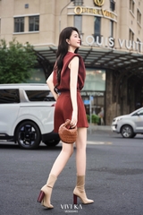 Set jumpsuit Historia + áo dây croptop tay chờm