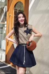 Chân váy Narcissa mini denim