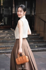 Chân váy Miranda dáng A xếp ly