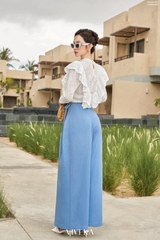 TIE-WAIST PANTS