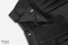 Quần váy xếp li smocking