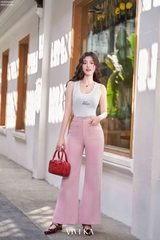 Quần dài ống loe túi trước