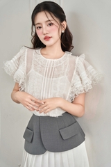 Áo Tyra kiểu phối ren