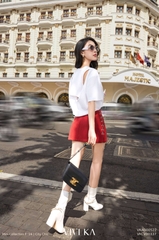 Áo thun ViViyoung nhũ cut-out lưng