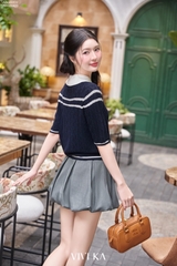 Quần váy Silver tùng bí