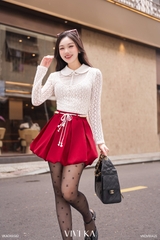 Quần váy Rosella tùng bí phối belt