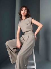 Jumpsuit Adaline xẻ tà thân sau