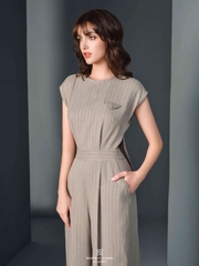 Jumpsuit Adaline xẻ tà thân sau