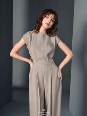 Jumpsuit Adaline xẻ tà thân sau