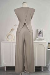 Jumpsuit Adaline xẻ tà thân sau