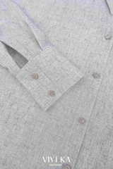 Áo Seren sơ mi phối cravat