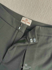 Quần dài Jade phối vạt chéo thắt nơ