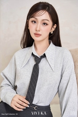 Áo Seren sơ mi phối cravat