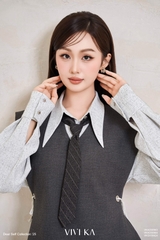 Áo ghile Seren phối dây