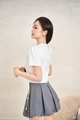 Áo Valen croptop cut-out phối dây