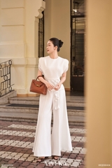 Áo Soli tay bèo phối dây hoa