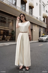 Quần dài Elowen ống xẻ tà
