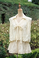 Set áo sát nách vạt bí+quần short