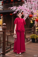 Quần dài Nhã Miên dập ly