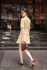 Áo Luna kiểu vest phối túi