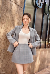 Chân váy Aisha mini wool dáng A