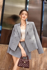 Áo Aisha blazer phối túi