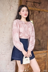 Áo Talisa cổ nhúng cánh tay bồng