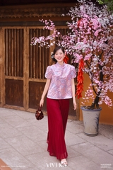 Quần dài Nhã Miên dập ly