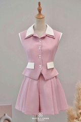 Set áo ghile + quần short