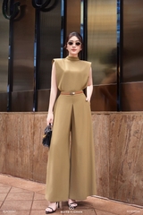 Áo Orla cổ lọ phối dây nơ