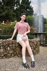 Áo sơ mi kết nơ Viviyoung