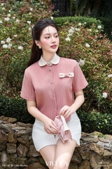Áo sơ mi kết nơ Viviyoung