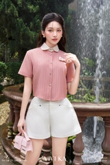 Áo sơ mi kết nơ Viviyoung