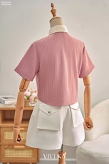 Áo sơ mi kết nơ Viviyoung
