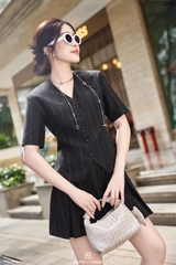 Áo Luna kiểu vest phối túi