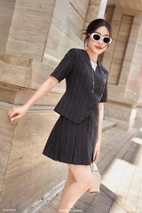 Áo Luna kiểu vest phối túi