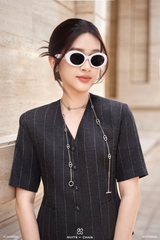 Áo Luna kiểu vest phối túi