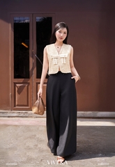 Quần dài Elvane ống suông