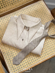 Áo Seren sơ mi phối cravat