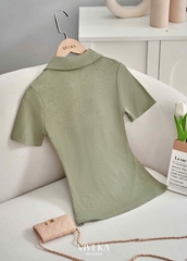 V NECK TOP