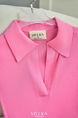V NECK TOP