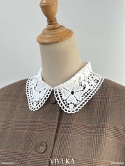 Cổ áo ren rời dáng ngắn baby