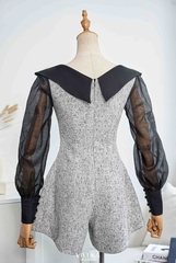 Jumpsuits Sophia tay dài phối nơ
