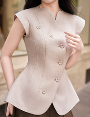 Áo Yona kiểu phối nút