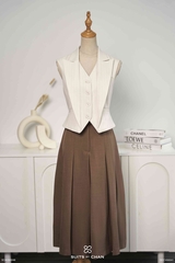 Chân váy Miranda dáng A xếp ly